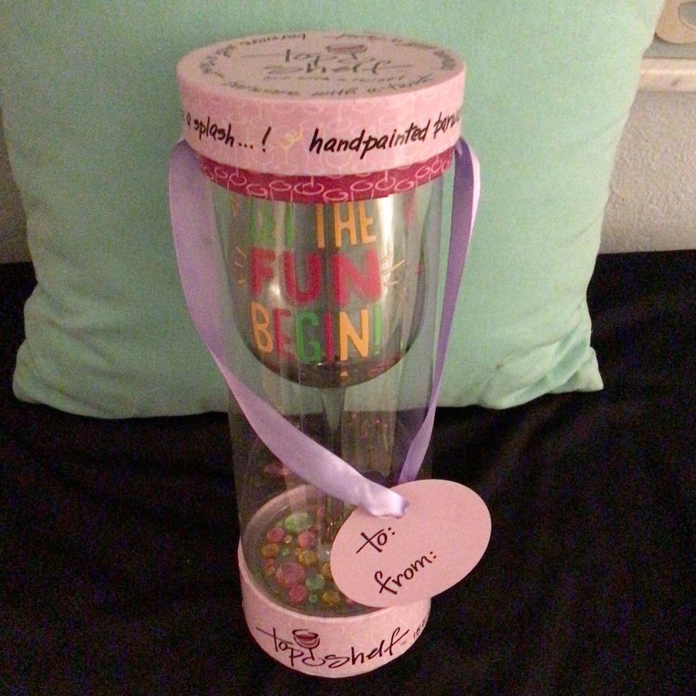 Boxed wine glass - Top Shelf